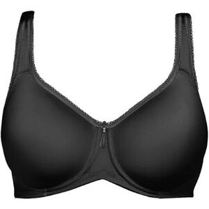 Wacoal Basic Beauty Spacer Underwire T-Shirt Black Bra- Size 34 DDD